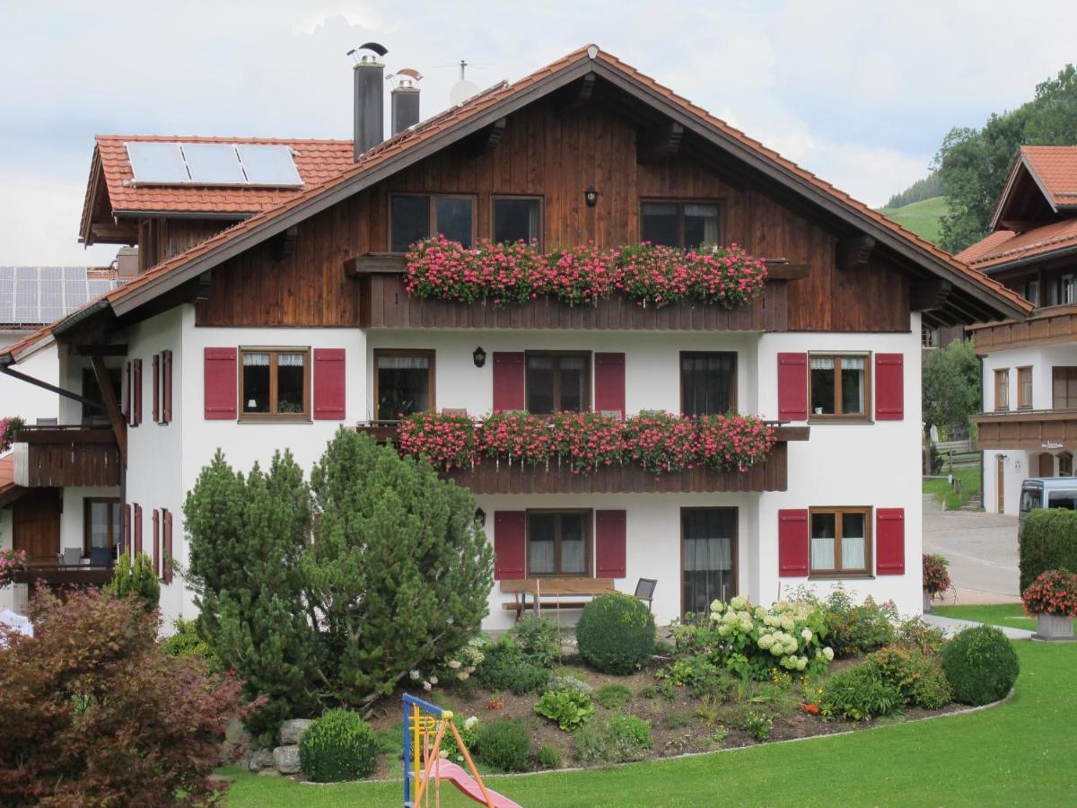 Ferienwohnung Gästehaus Hornblick Oberstdorf Exterior foto