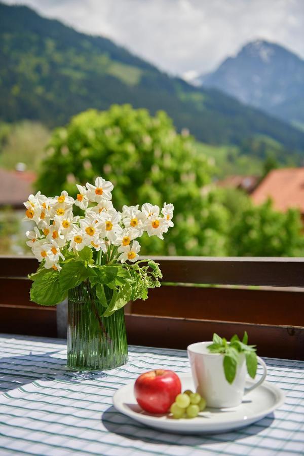 Ferienwohnung Gästehaus Hornblick Oberstdorf Exterior foto