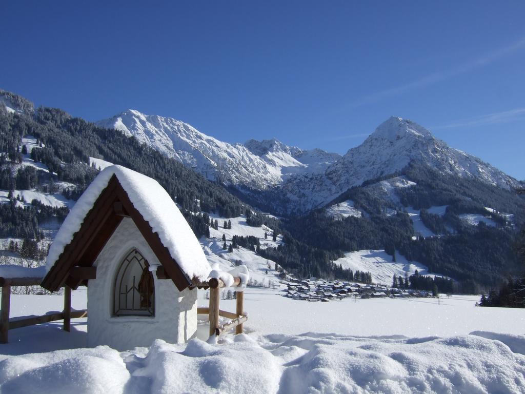 Ferienwohnung Gästehaus Hornblick Oberstdorf Exterior foto